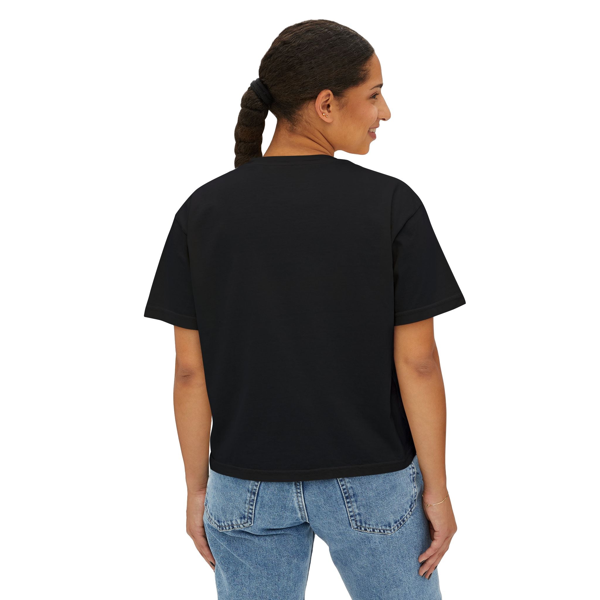 Confidence Graphic Tee — Women's Boxy Shirt